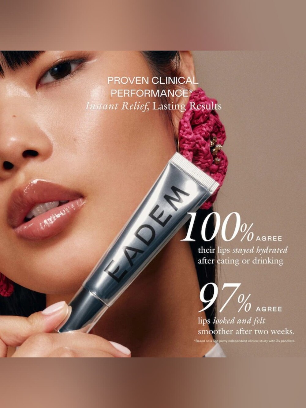 🆕️ Eadem Le Chouchou Softening + Exfoliating Peptide Lip balm - Picture 3 of 10